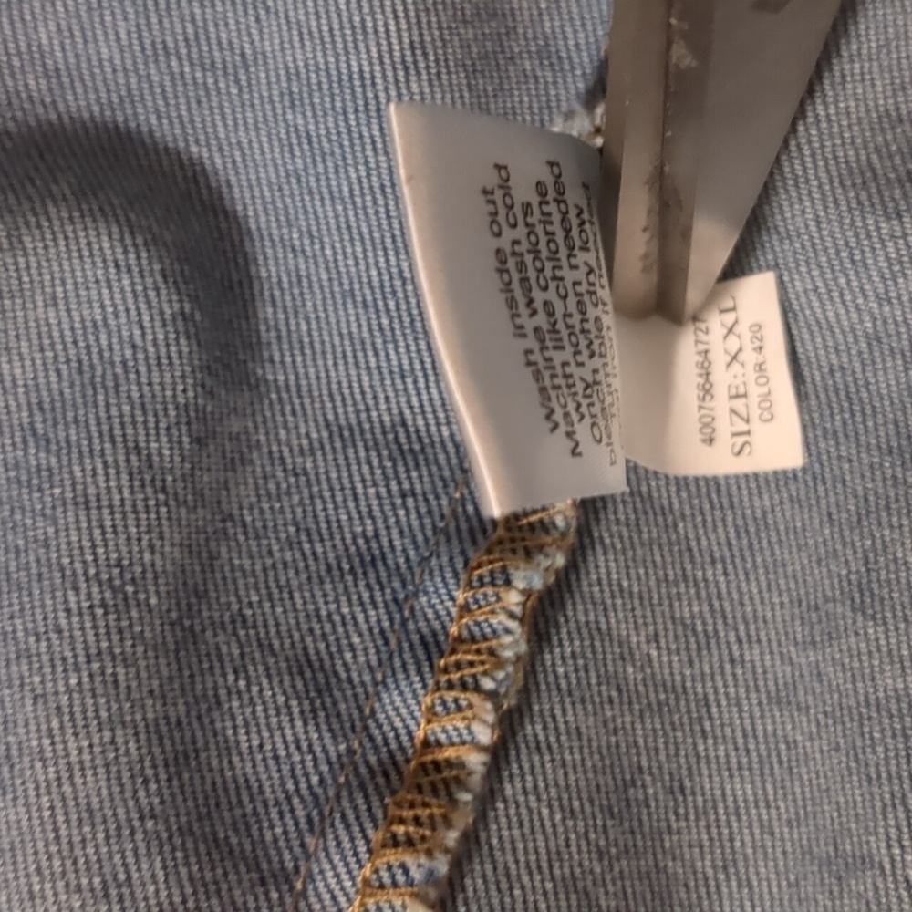 Sonoma stretch denim jacket size XXL - Picture 8 of 11